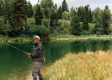 Obama goes fishing at Camp David - parody