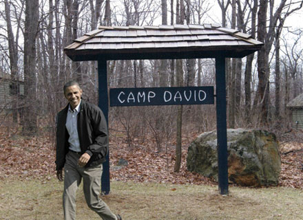 camp david sign