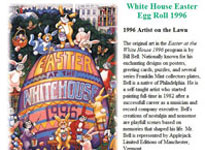 The original art in the Easter at the White House 1996 program was by Bill Bell.