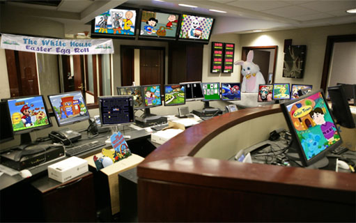 Situation Room Watch Floor - Easter Egg Roll 2012