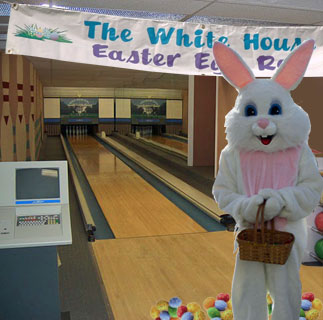 Easter Egg Roll 2013 - White House Bowling Alley