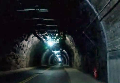 Site R tunnel