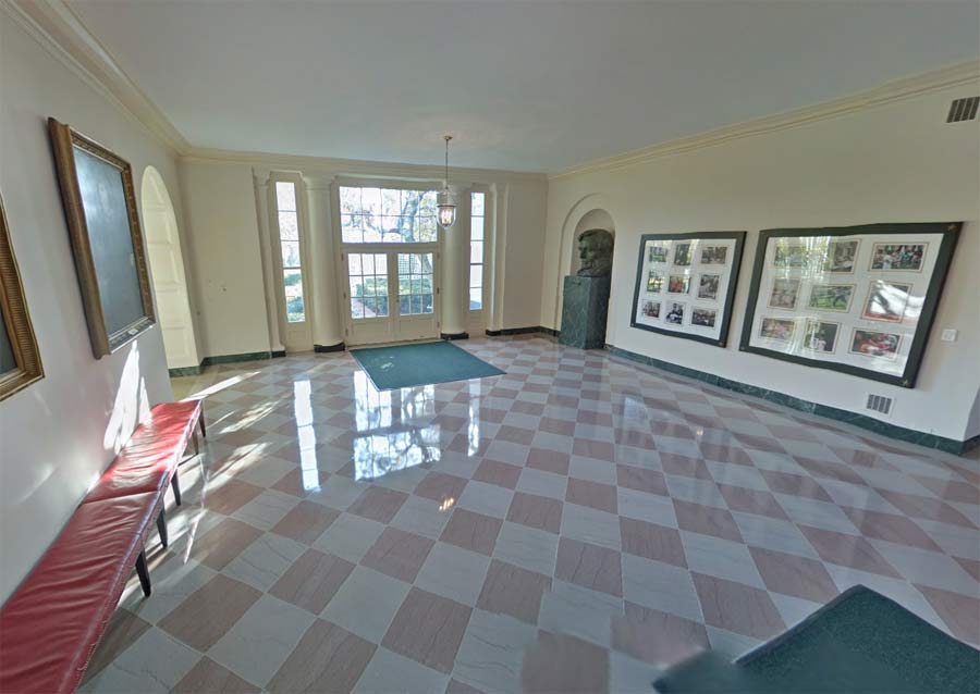 White House tour - East Garden Room