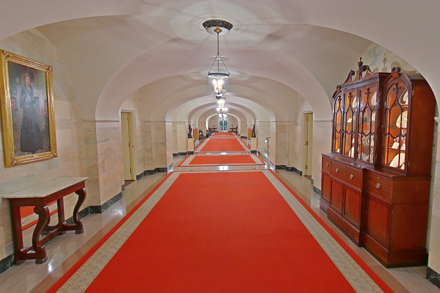 White House tour - East Center Hall