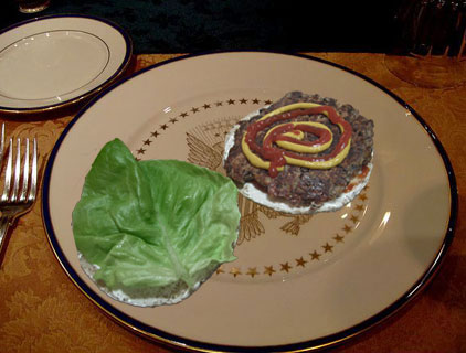 White House Mess burger