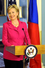 Hillary to the rescue