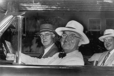 Harry S. Truman at Camp David