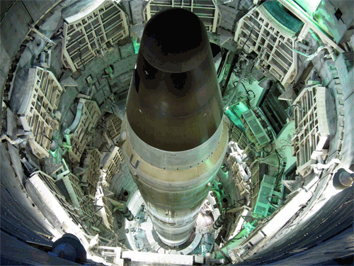 Live view of missile silo - military base webcam