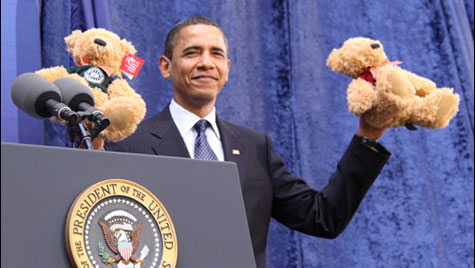 Obama teddy bears 