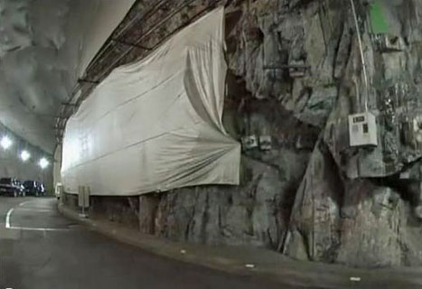maintenance on tunnel walls