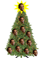 Obama Christmas tree