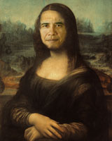 Obama Mona Lisa