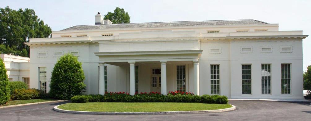 White House West Wing entrance