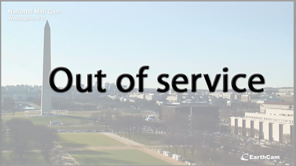 Live interactive webcam showing the National Mall in Washington DC near the White House